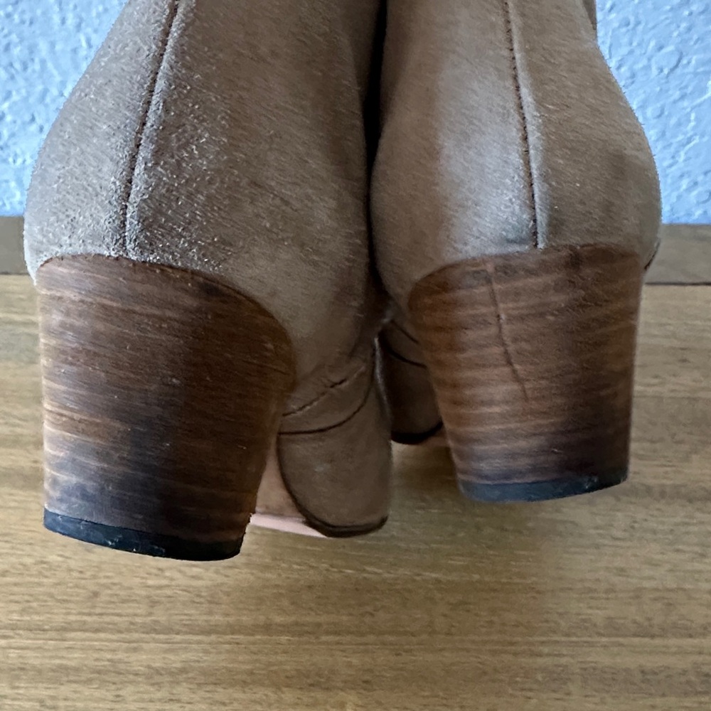 Isabel Marant Tan Suede Ankle Booties - Picture 8 of 11